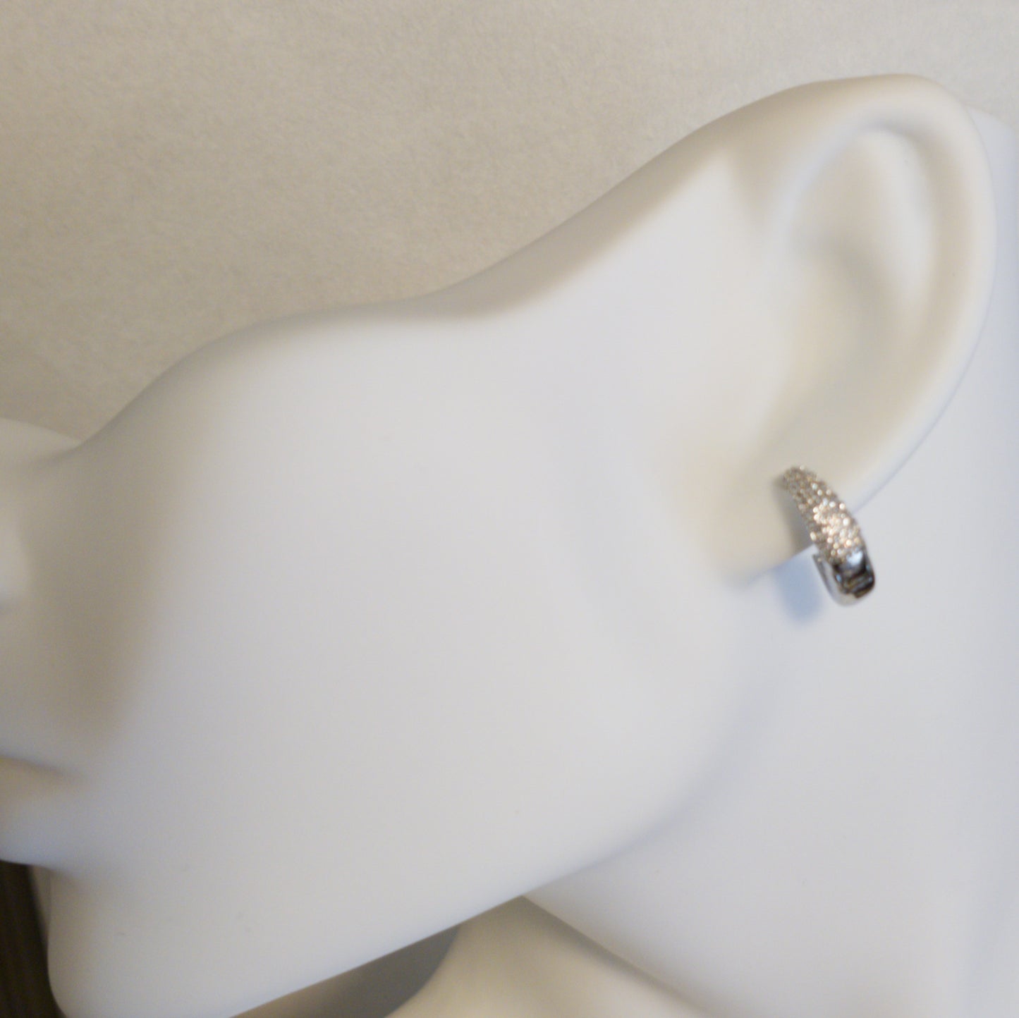 SILVER925- MOON HOOP